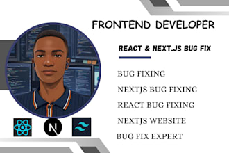 fix bugs in react and nextjs applications