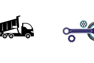 create car racing automotive and auto detailing logo