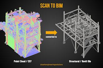 convert point cloud to bim revit model for architecture and structure