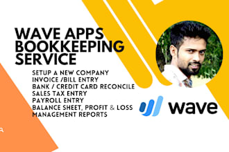 do accounting and bookkeeping using wave apps