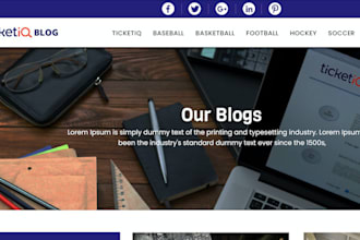 do blog redesign on hubspot