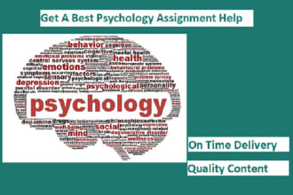 assist you in any psychology related tasks