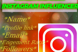 find best instagram influencers USA , america canada and  japan