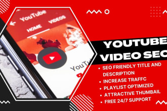 youtube video seo keywords researchvideo optimization ranking and marketing