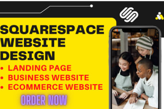 build a professional squarespace website design