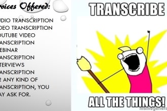 do audio transcription, audio to text