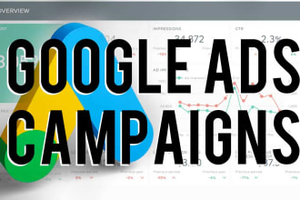 be your google ads and facebook ads campaign expert