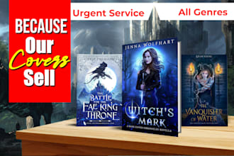 create book cover design, book cover, kindle book cover