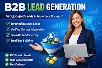do targeted b2b lead generation and verified email list building
