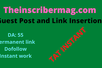 guest post and link building on theinscribermagcom