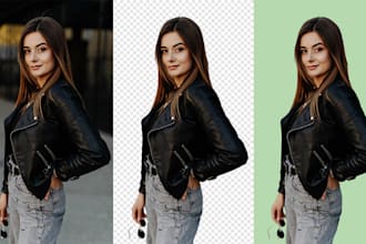 do professional background removal and objective removal