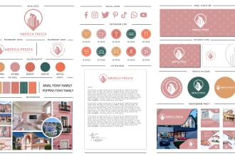 design signature logo, social media or branding kit design