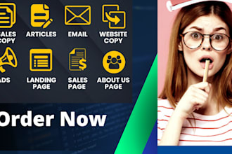 create compelling sales and website content copywriting
