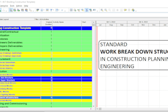 schedule your construction project on primavera p6
