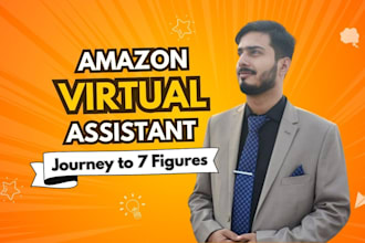 be your expert amazon virtual assistant, amazon seller central PPC consultant