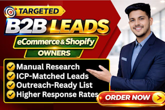 do b2b lead generation for ecommerce and shopify store owners