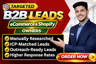 do b2b lead generation for ecommerce and shopify store owners