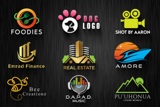 make minimalist stunning business unique logo design