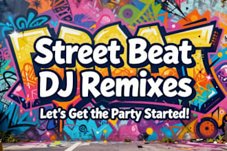 remix song into pop, edm with stems in 48 hour