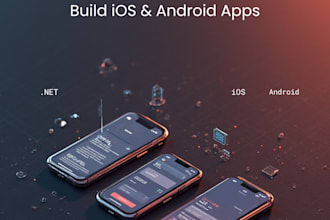 build ios and android app using net maui or xamarin