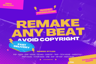 remake any beat you want, avoiding copyright in 24 hours