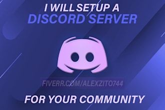 setup a discord server for your community