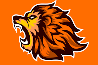 create an awesome lion logo within 12 hours