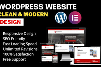 create a mobile friendly and SEO friendly wordpress website