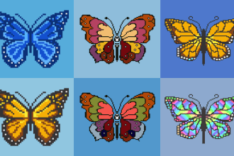 create custom nft pixel art for nft collections in 24 hours