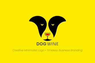 do 4 creative minimalist logo design for your business