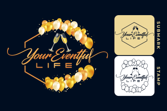 design a unique and luxury signature logo with  branding kit