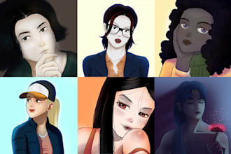 create you a portrait in my artstyle