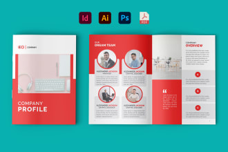 do annual report, company profile, booklet, proposal design