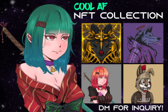 draw your trait unique nft character collection generate