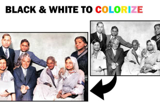 expertly colorize your black and white photos