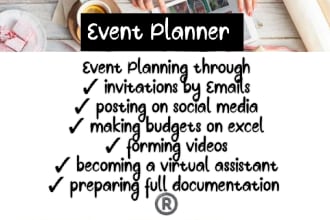 be your perfect event planner