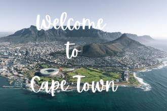 create an itinerary for your vacation to cape town