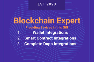 do web3 smart contract dapp metamask wallet integration