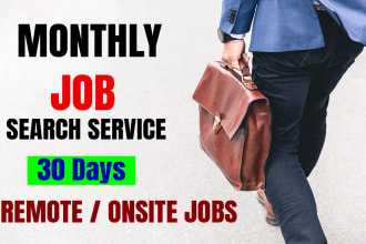 search and apply remote or onsite jobs for 30 days