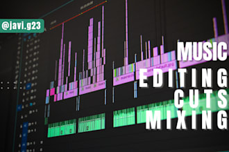edit, cut or mix songs for a special performance or dance team
