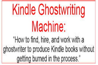 give you Kindle Ghostwriting Machine