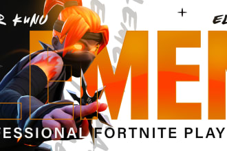 design a professional fortnite or valorant header for you