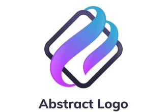 do elegant abstract logo design with unlimited revision