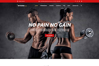 build a fitness ,gym,yoga website for trainers with reservation system