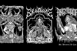 do amazing dark horror ilustration