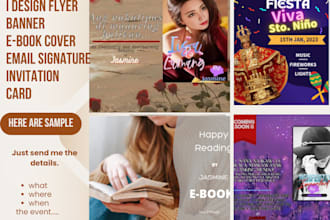 design banner flyer and invitation