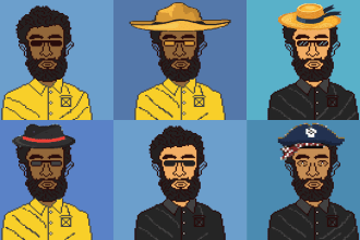 sellable nft pixel art, crypto art nft for you