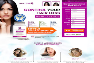 generate exclusive hair care loss hair removal leads via hair growth funnel