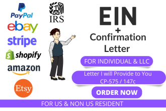 get your sole and llc ein tax id with confirmation letter