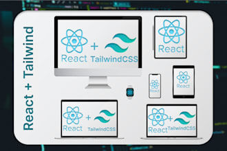 develop and design professional react website